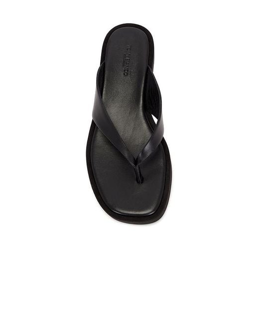 Tony Bianco Black Kyra Flip Flop