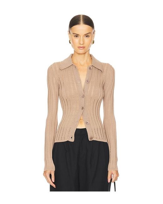 L'academie Black Olivie Cardigan