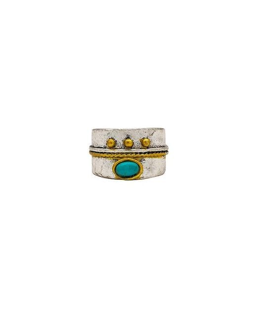 petit moments White RING WILDER