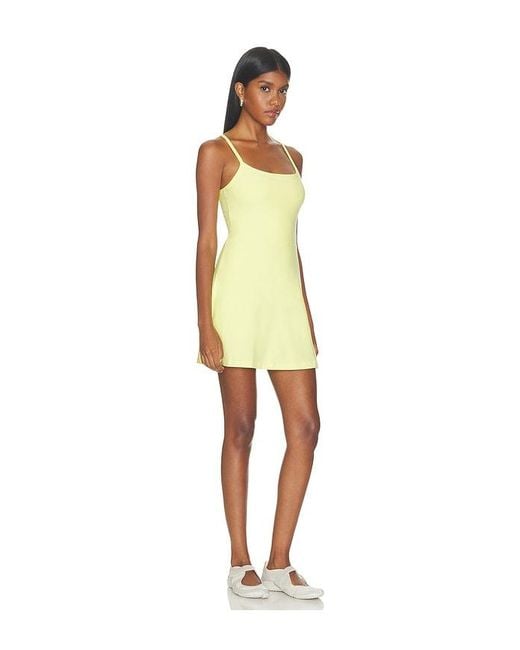 Beyond Yoga Yellow Midweight Verve Dress