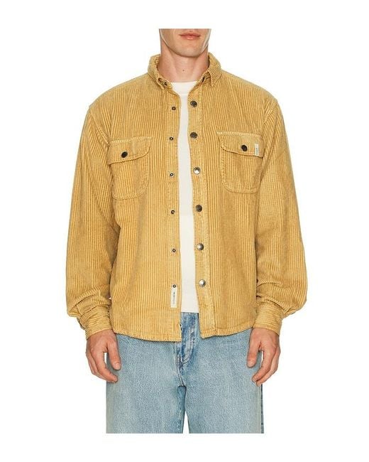 Critical Slide Blue Surface Overshirt for men