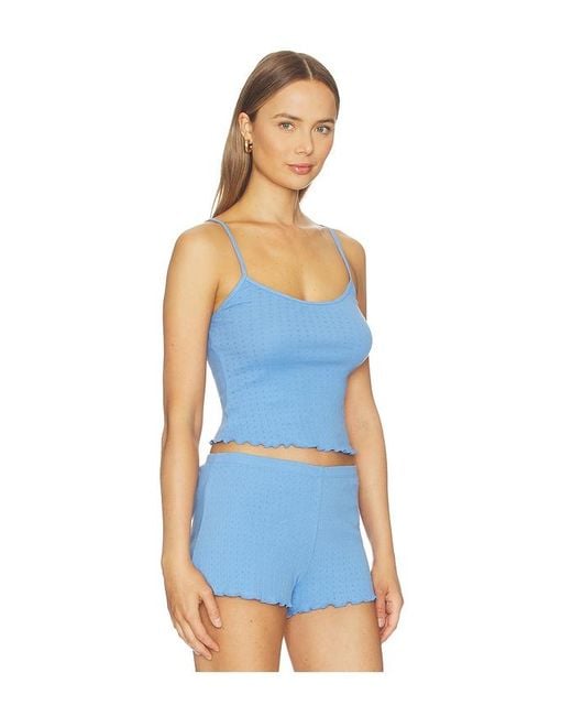 WellBeing + BeingWell Blue Kenny Tank
