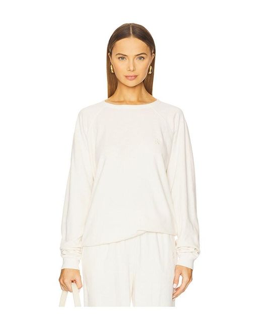ÉTERNE White Sonny Oversized Sweatshirt