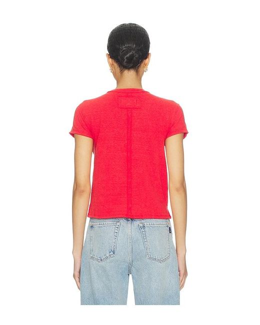 Free People Red X Nova Tee