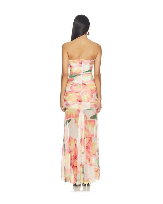 Amanda Uprichard White Leo Maxi Dress