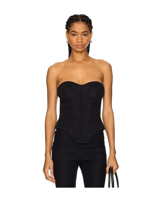 Lovers + Friends Black Madi Top