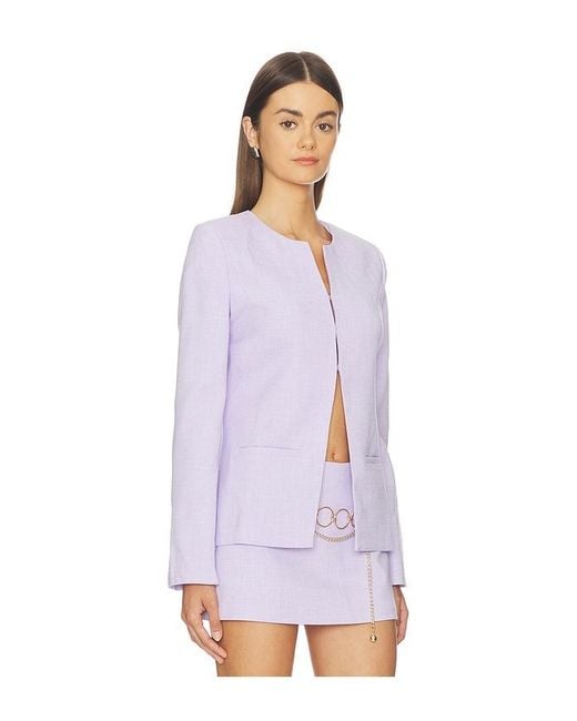 Amanda Uprichard White Capria Top