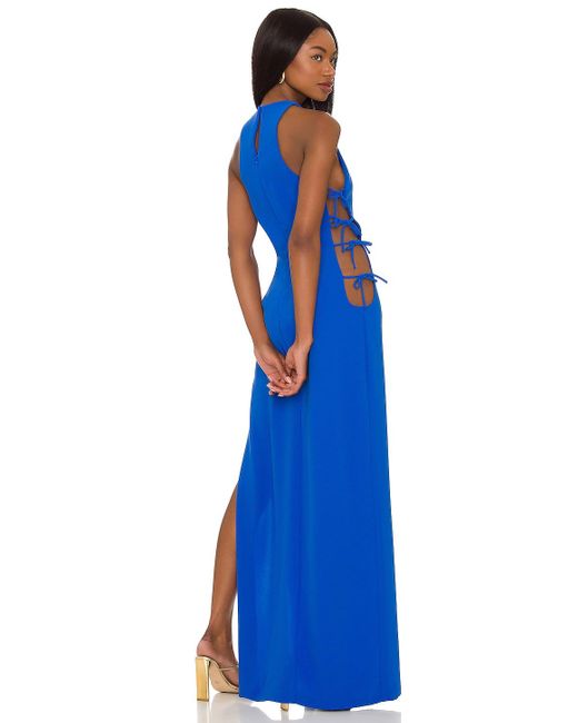 ROBE DE SOIRÉE ARITKKA Amanda Uprichard en coloris Blue