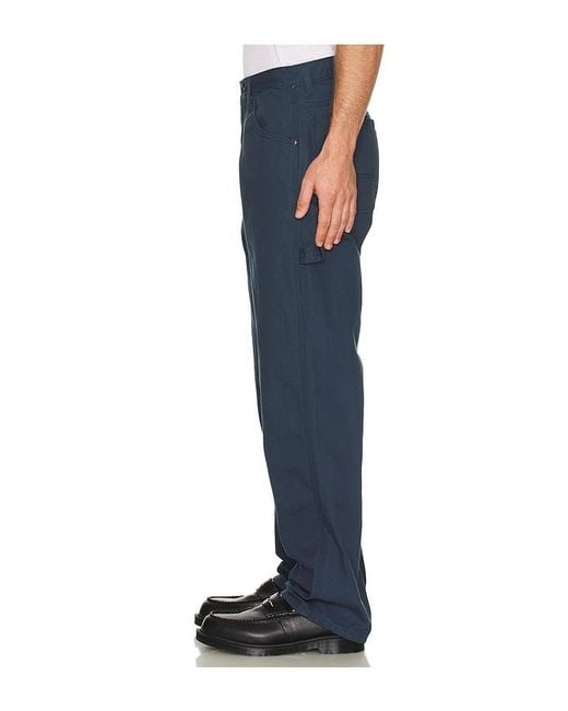Dickies Blue Relaxed Fit Duck Jeans for men