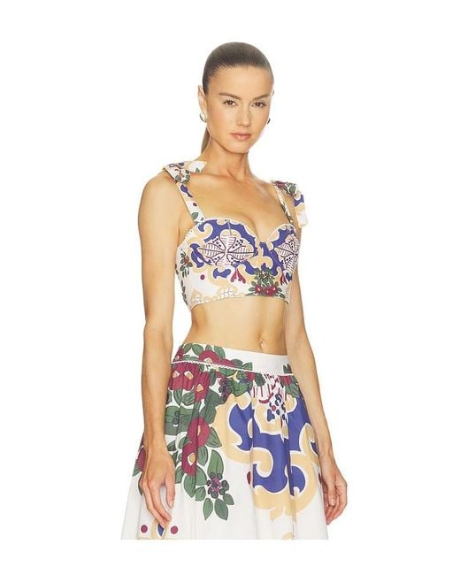 Bananhot White Solana Top