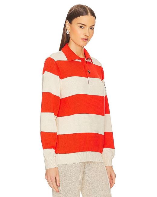 Siedres Red Ole Polo Sweater