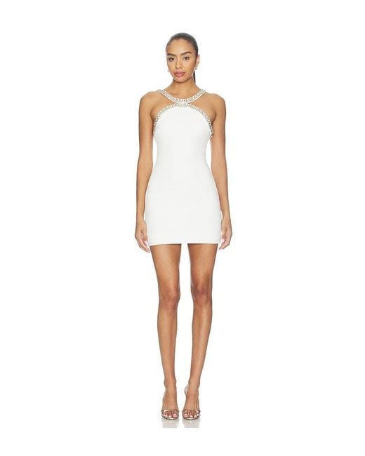 retroféte White Ailsa Dress