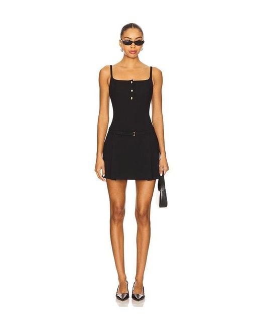 FRAME Black The Mod Dress