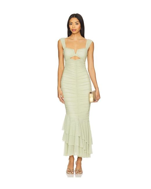 Michael Costello White X Revolve Hilary Gown