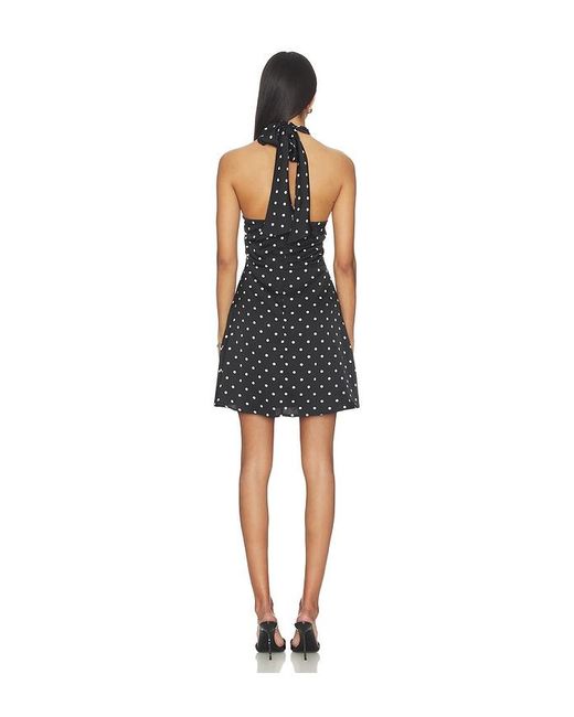 Line & Dot Black Sophie Mini Dress