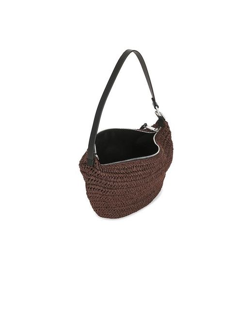 AllSaints Brown Luna Micro Paper Bag