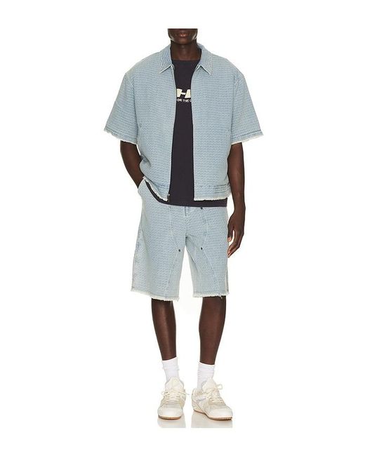 Honor The Gift Blue The Frequency Tank for men