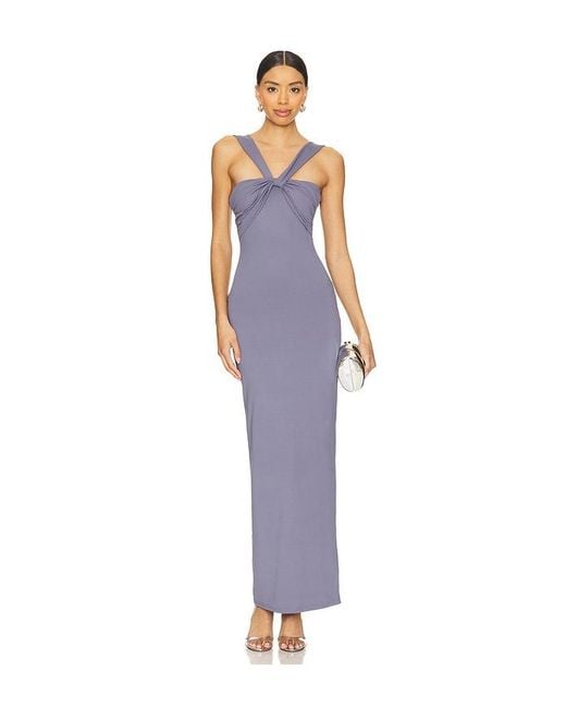 Vestido Bronwyn En Color Roca Talla (También En Xs, Xxs, S, M, Xl) superdown de color Purple