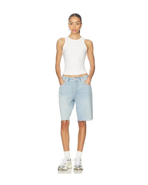 Free People White So Soft Seamless Modal Tank