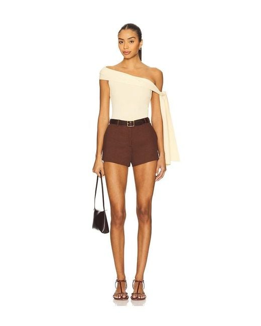 ALL THE WAYS Multicolor Mariah Asymmetrical Top