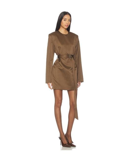 Nanushka Natural Genaya Dress