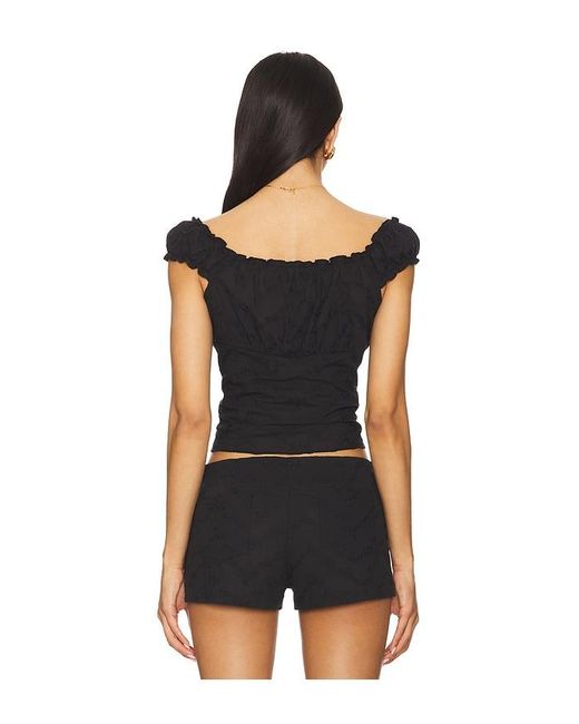 Bella Venice Black The Stephanie Top