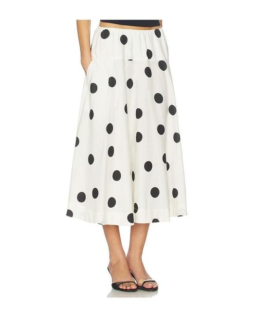 Free People Natural Betty Drop Waist Skirt