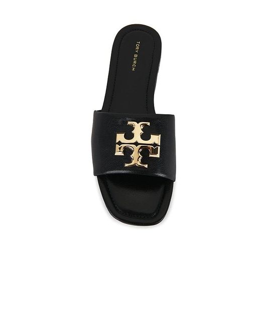 Tory Burch Black Eleanor Slide