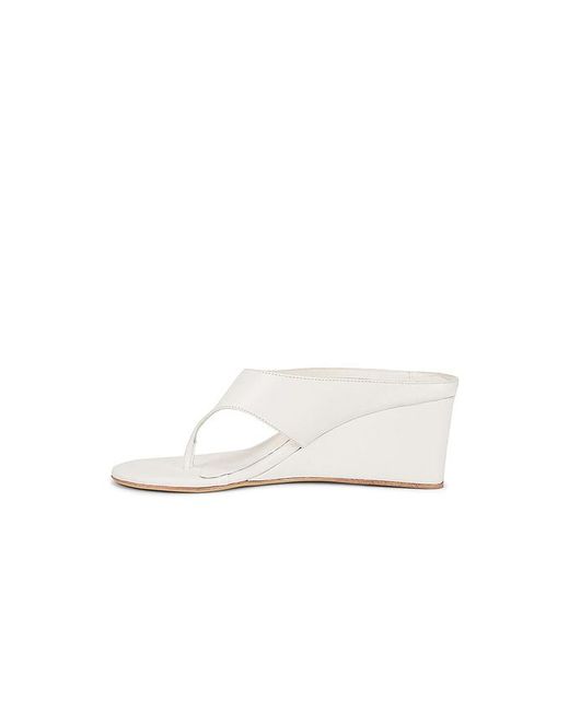 Tony Bianco White Swift Wedge Sandal