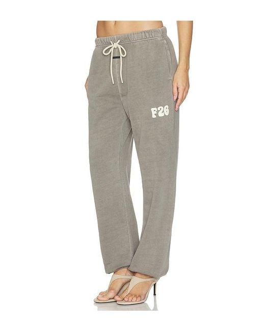 Fear Of God Gray Classic Fleece Sweatpant