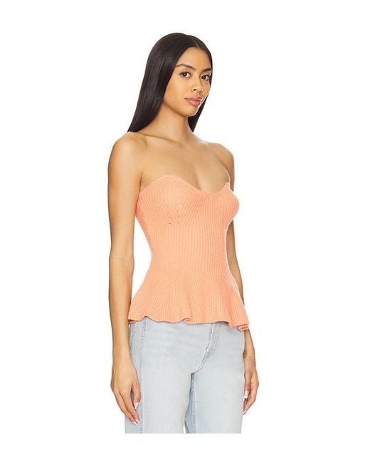 Line & Dot Blue Oberteil Mit Schã–Sschen Saffy