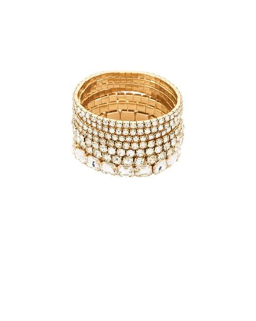 DANNIJO White Valentina Bracelet Set