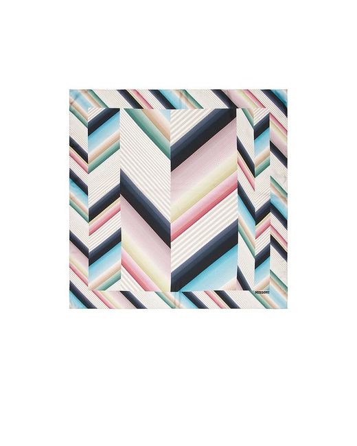 Missoni Blue Foulard Scarf