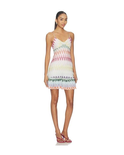 Missoni Multicolor Sleeveless Short Dress