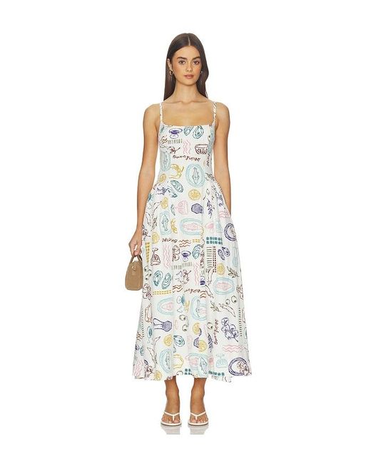 Astr White Ansley Dress