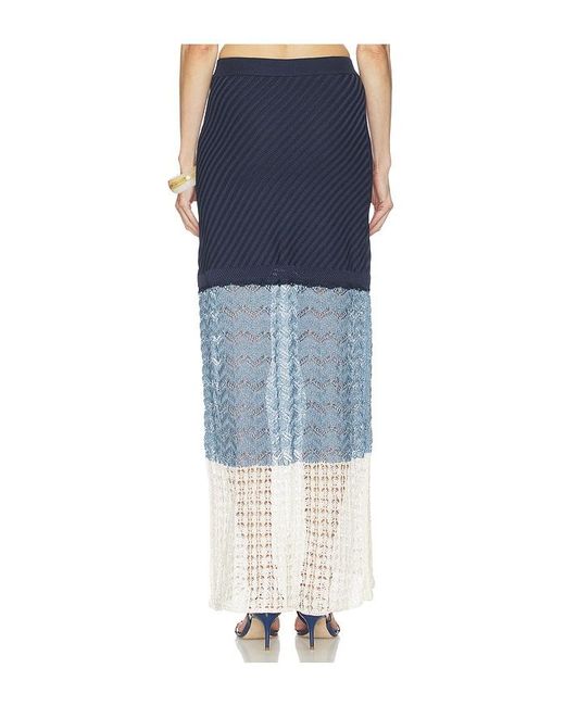 AZULU Blue Topanga Skirt