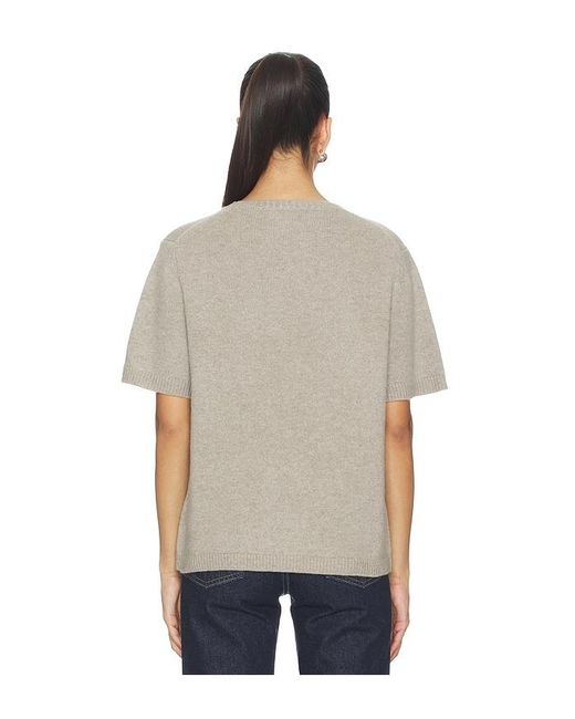 Soft Goat Blue Oversized T-Shirt
