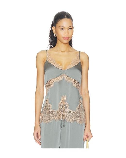 L'Agence Multicolor Mitsu Lace Trim Cami