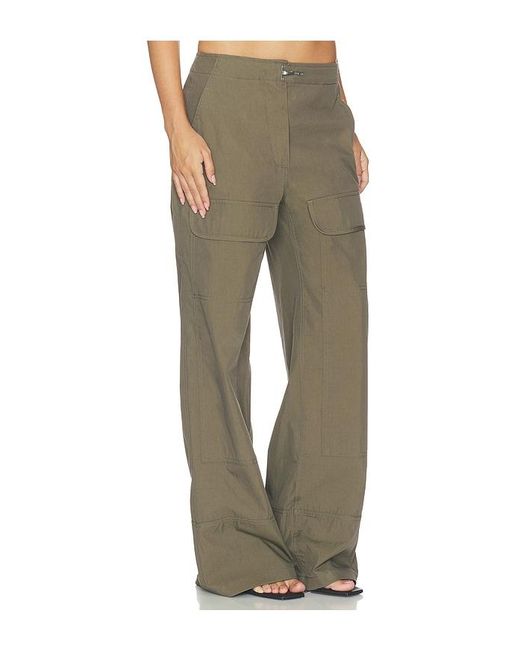 HAELO Green Straight Leg Cargo Pant