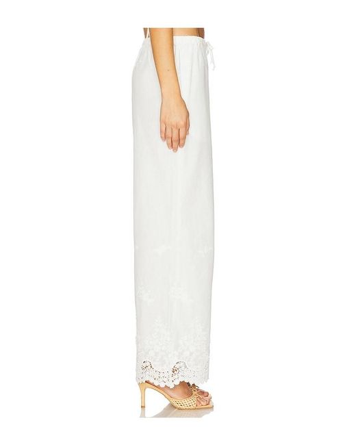 WeWoreWhat White Tie Waist Pant