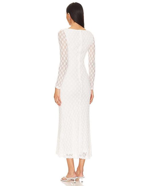 Bardot White Adoni Midi Dress