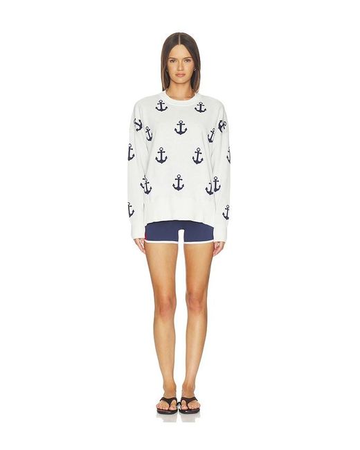 Beach Riot White Callie Sweater