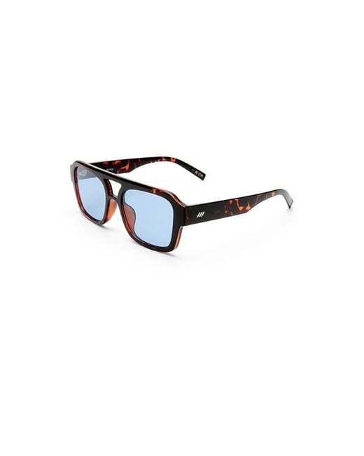 Le Specs Blue Subzero Sunglasses