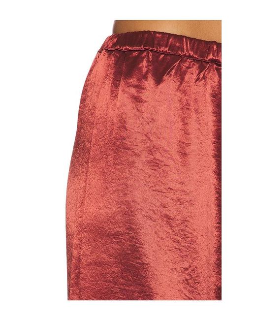 Amanda Uprichard Red Mariko Pants