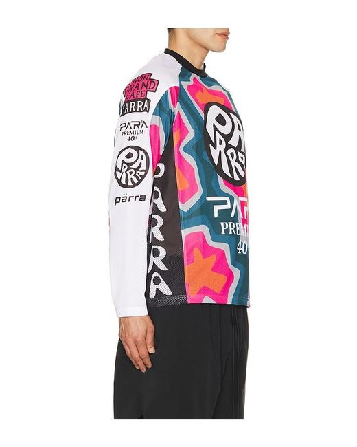 by Parra Red Mtb Competition Jersey for men