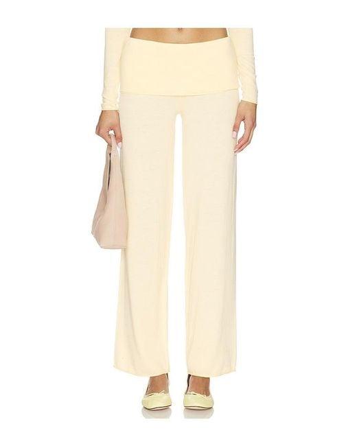 Frankie's Bikinis Natural Storm Knit Pant