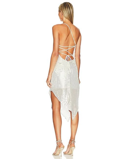 Lovers + Friends White Cassie Midi Dress