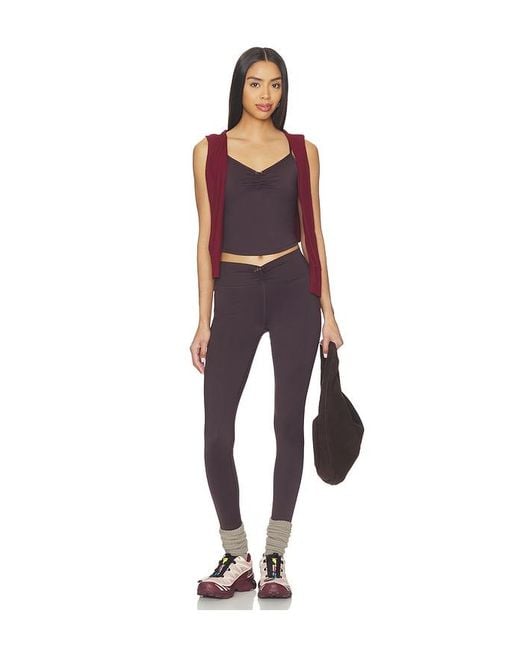 WeWoreWhat Black Ruched Cami