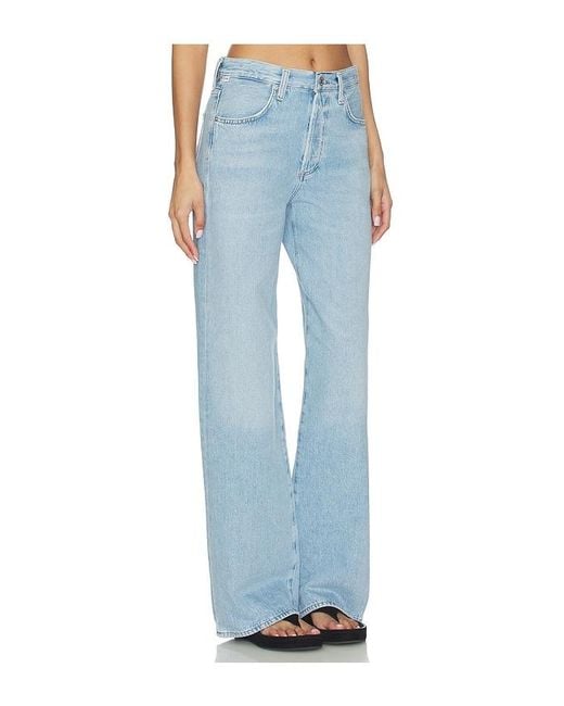 Citizens of Humanity Blue Annina Straight Leg Jeans