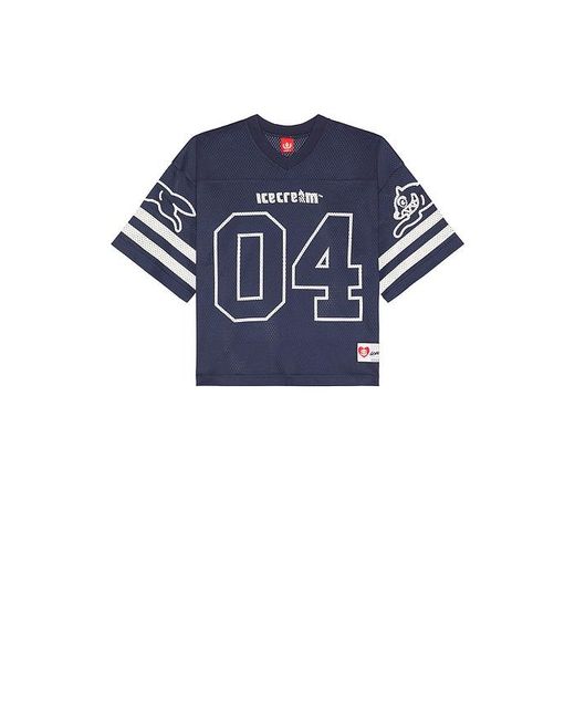 ICECREAM Blue Slushie Short Sleeve Jersey for men